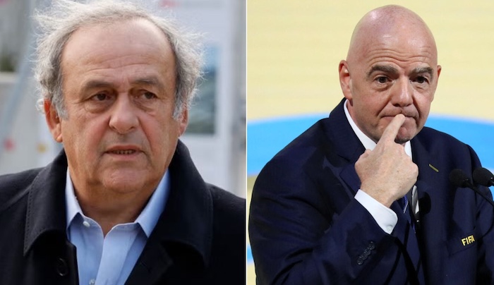 Michel Platini launches legal action against FIFA and Gianni Infantino over allegations linked to hi...