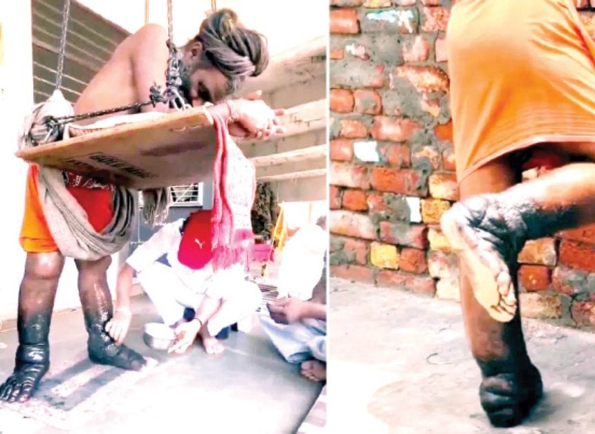 Indian monk Daulat Giri Ji Maharaj, also known as Dulal Giri Ji Maharaj, has attracted global attent...