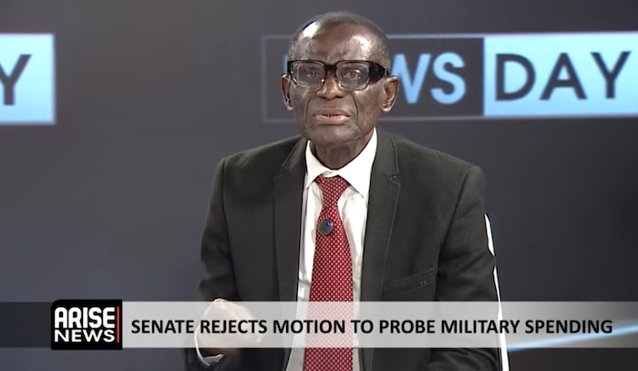 Analyst says lawmakers undermine their oversight role when they reject scrutiny of military spending...