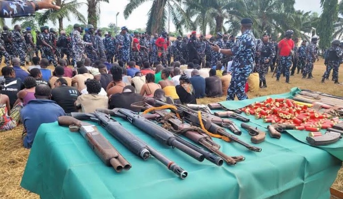 Operation Kósàyè kills four kidnappers, dismantles forest camps and recovers weapons across both Lag...
