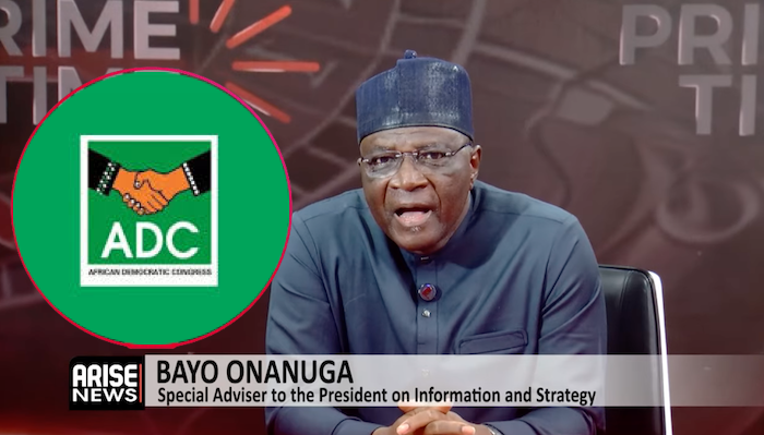 ADC says Onanuga’s ‘no hunger’ remark shows Tinubu government is disconnected from Nigerians facing...