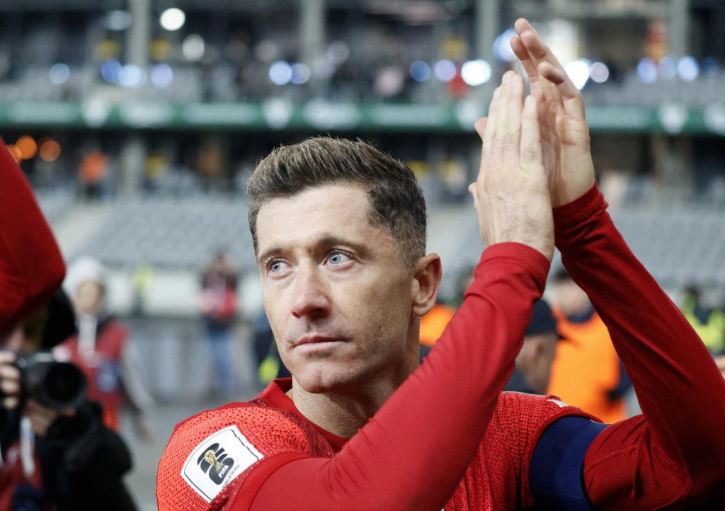 Poland’s all-time leading goal scorer Robert Lewandowski has signed a contract through the 2027-28 c...