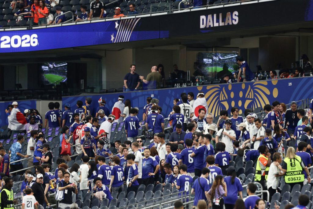 Japan fans left the stands spotless after their World Cup opener against the Netherlands in Texas on...