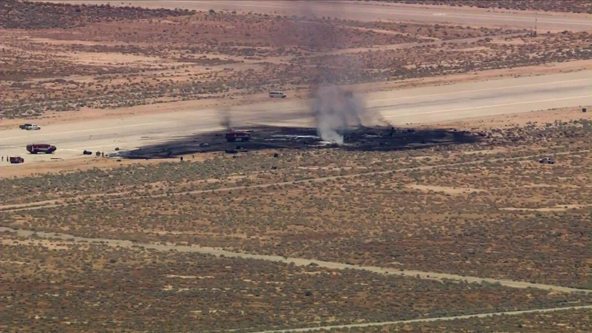 US Air Force B-52 crashes during takeoff in California, killing eight crew members as investigation...