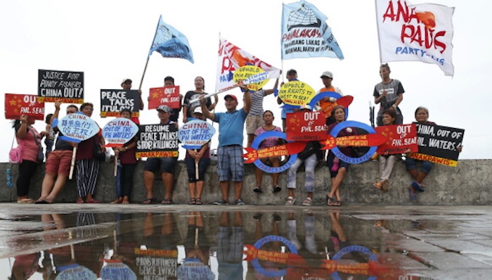Philippines protests Chinese floating structure in disputed South China Sea, heightening maritime te...