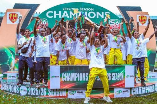 By Enitan Abdultawab
Edo Queens have been crowned champions of the 2025/26 Nigeria Women Football L...