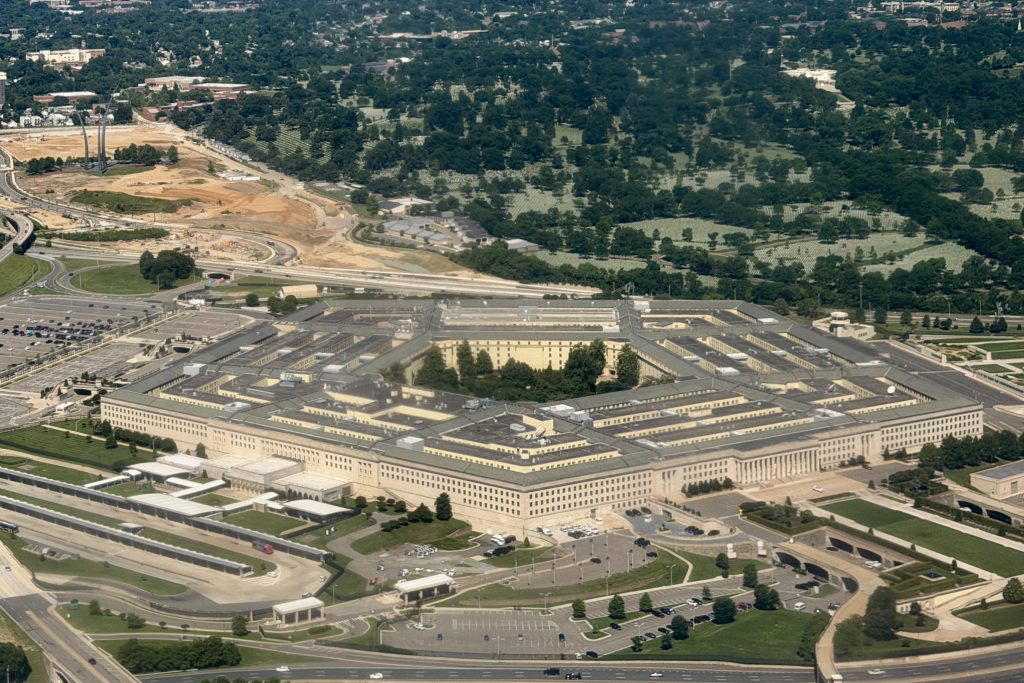 Part of the Pentagon went into lockdown on Thursday, a spokesman said, in response to what a local f...