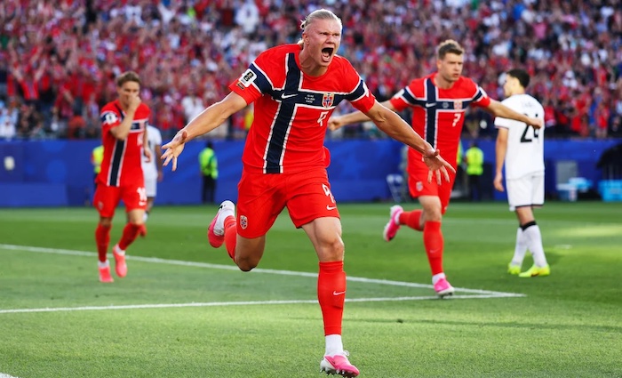 Erling Haaland scores twice on his World Cup debut as Norway overpower Iraq 4-1 in a statement openi...