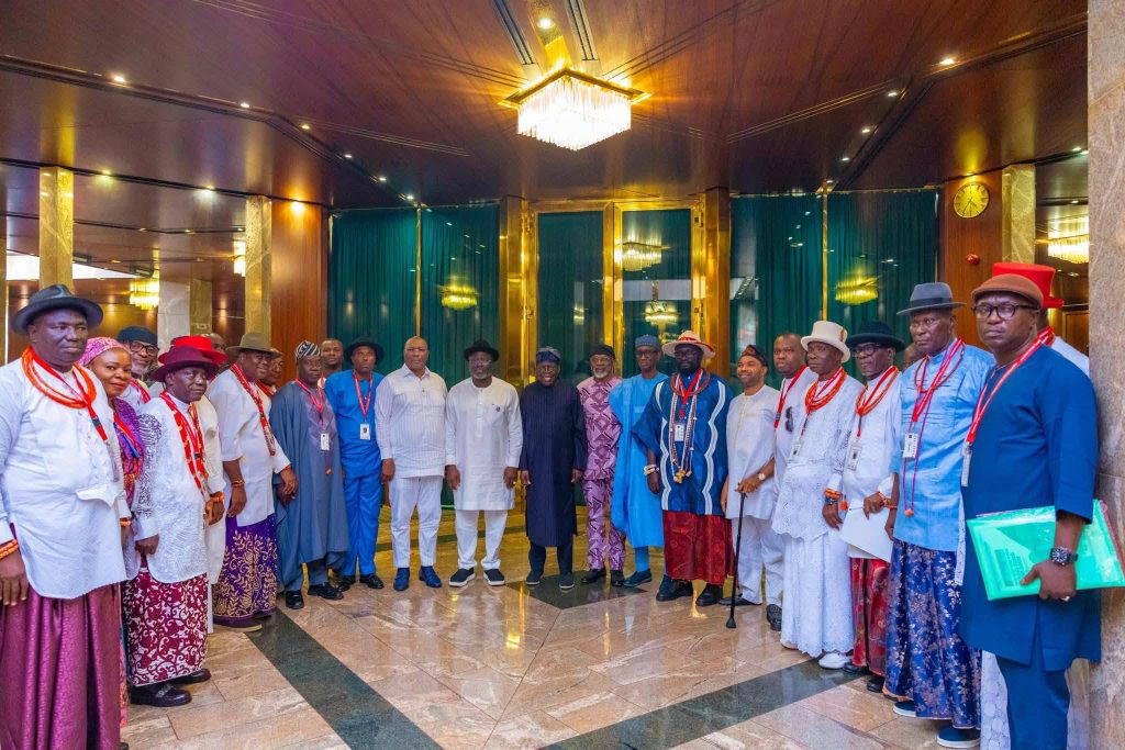 Leaders of the warring parties in respect of the constituency delineation in Warri Federal Constitue...