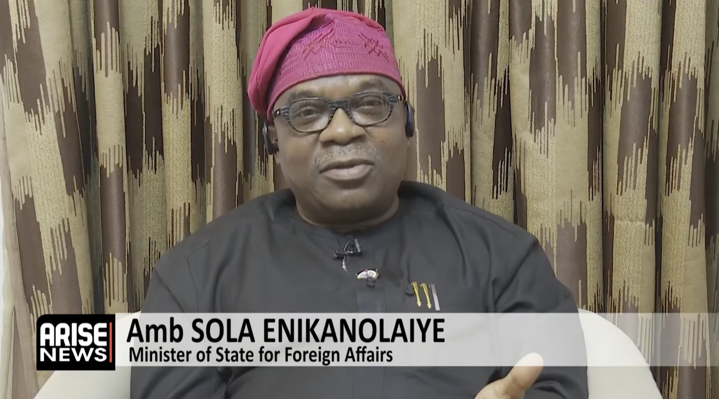 Deputy foreign affairs minister Sola Enikanolaiye says Nigerians are not the largest migrant group i...