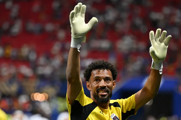 Cabo Verde goalkeeper Vozinha gained more than six million Instagram followers overnight after his h...