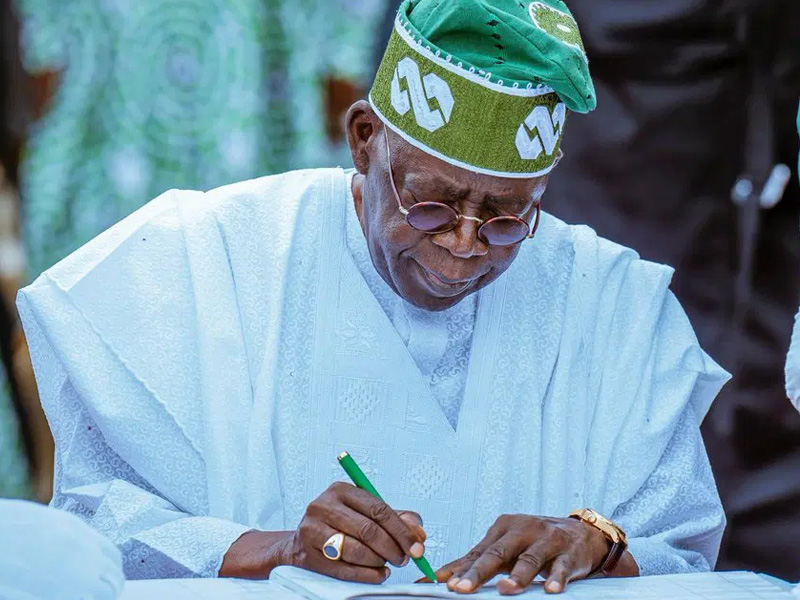 President Bola Tinubu has asked the Senate to approve constitutional amendments establishing state p...
