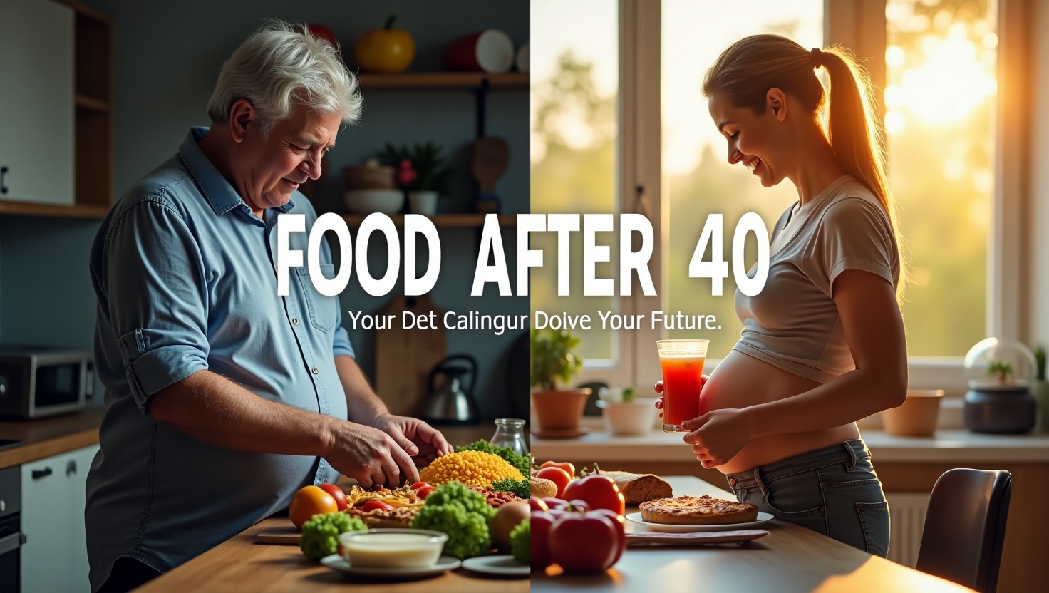 Once you reach the age of 40, your body’s metabolism slows down, and the risk of developing health i...