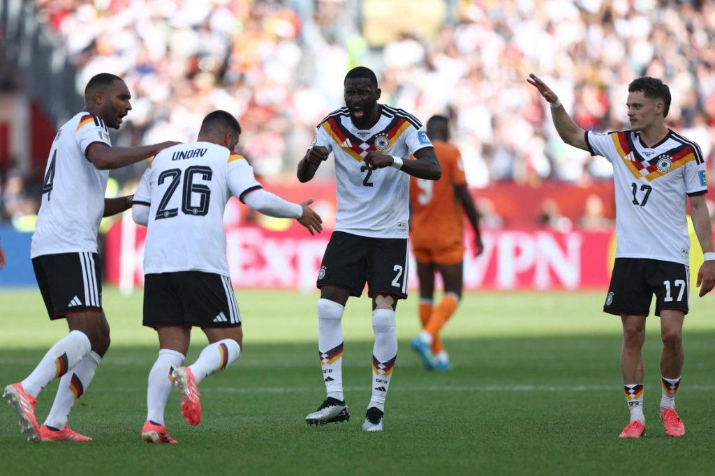 Germany reached the World Cup knockout phase for the first time since 2014 as substitute Deniz Undav...