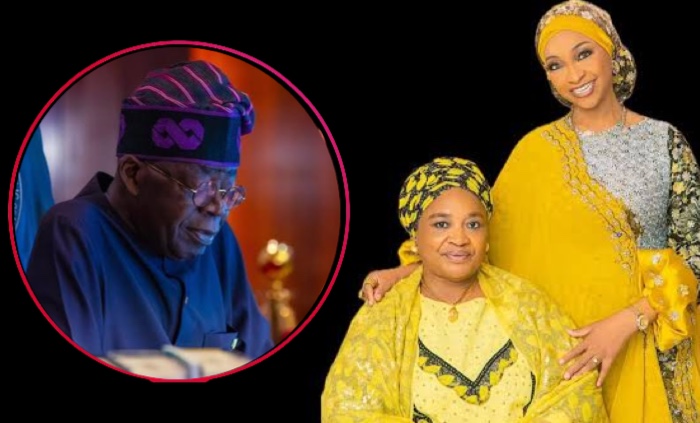 President Tinubu condoles with Arts Minister Hannatu Musawa over the death of her mother, Hajiya Fat...