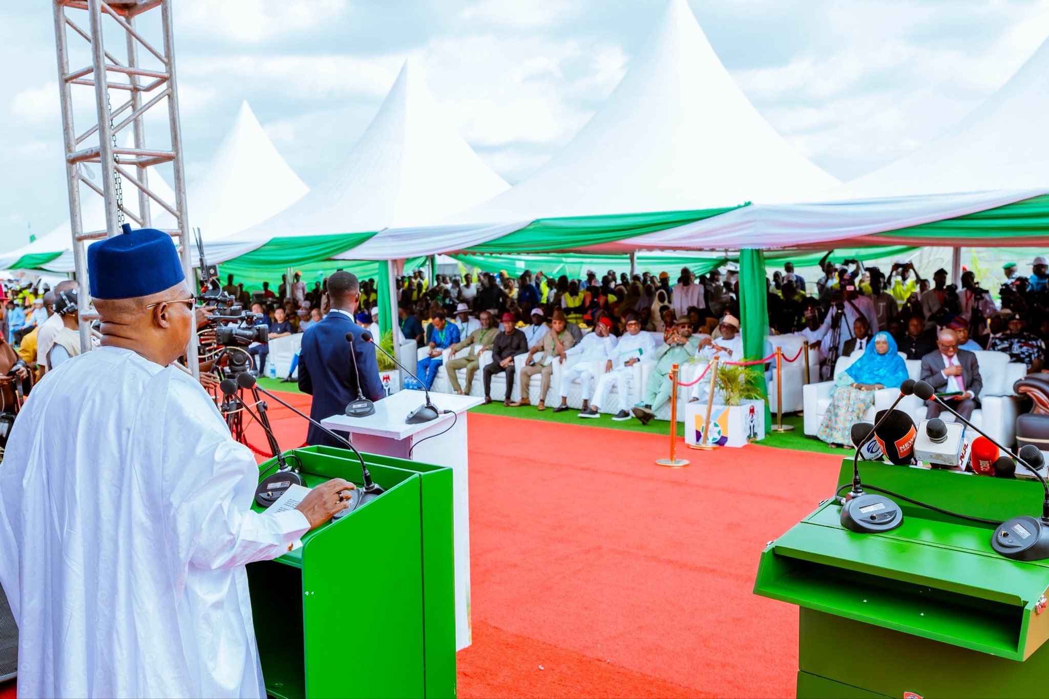 Tinubu says improved security and infrastructure are restoring confidence, mobility and economic act...
