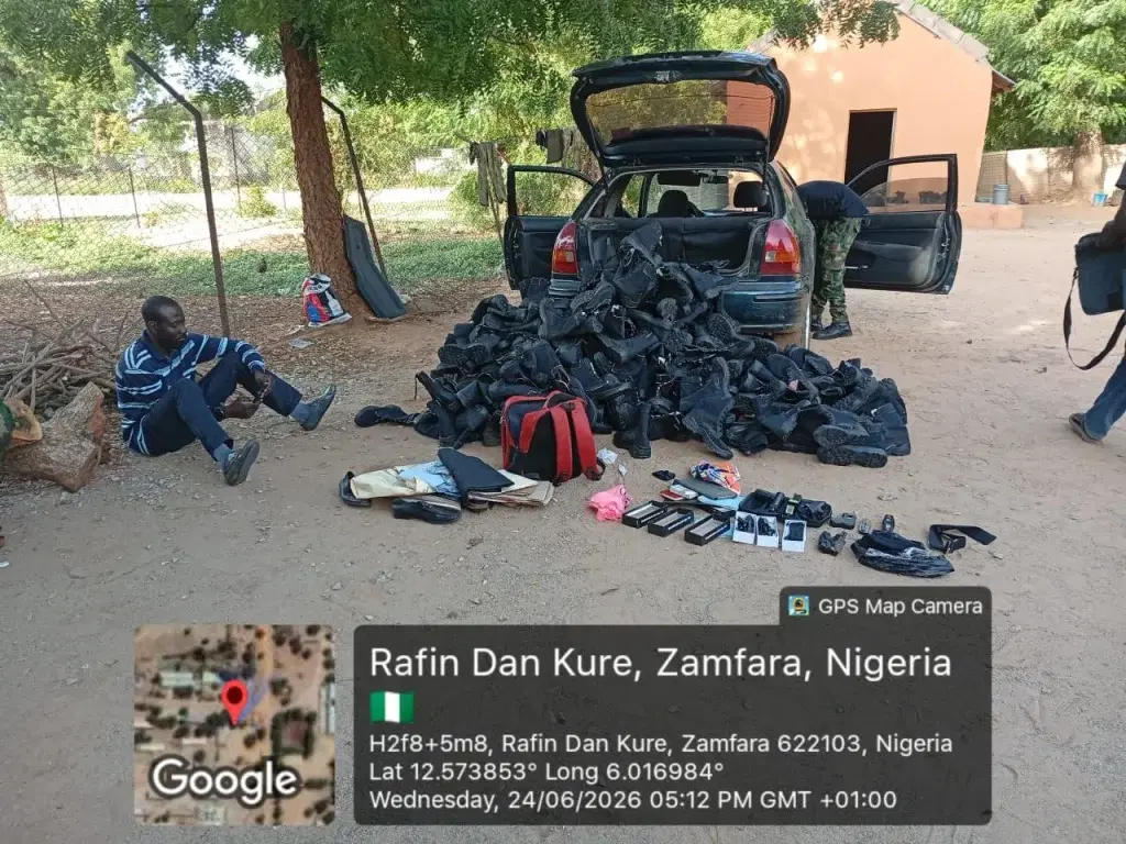 Troops of Sector II of Operation FANSAN YAMMA have arrested a suspected logistics supplier to terror...