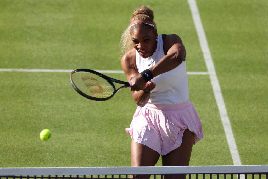 Serena Williams made a winning return to tennis after four years in retirement as the American legen...