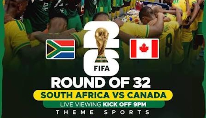 Canada and South Africa will open the 2026 World Cup Round of 32 after both reach the knockout stage...