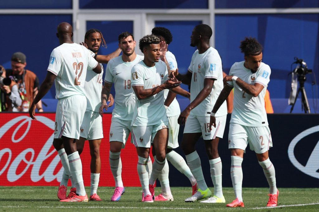 Ousmane Dembele scored one of the earliest hat-tricks in World Cup history on Friday as the Ballon d...