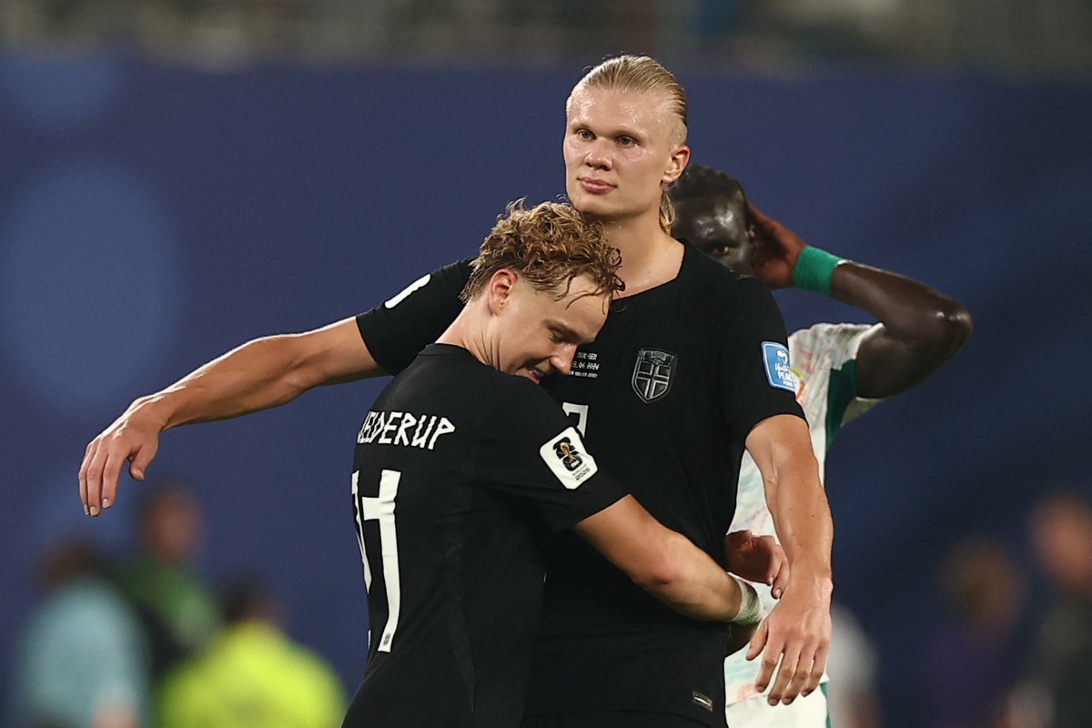 Erling Haaland scored twice as Norway beat Senegal 3-2 in New Jersey to secure World Cup progression...