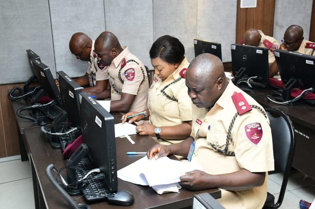 By Theodore Opara

Officers of the Federal Road Safety Corps, FRSC, pursuing academic and profession...