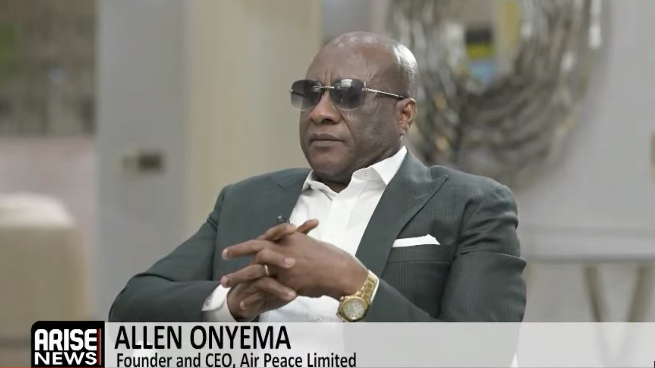 Allen Onyema says soaring fuel prices and high borrowing costs have left Nigerian airlines strugglin...