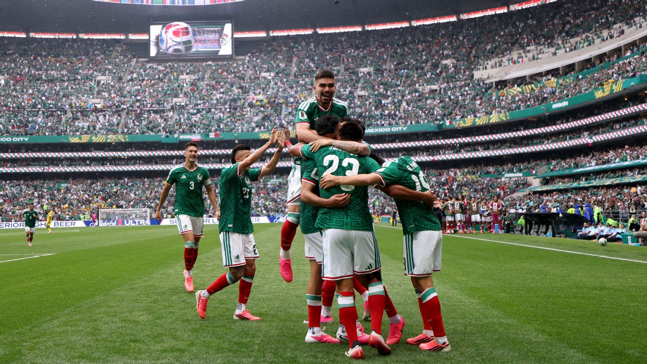 Co-hosts Mexico open the World Cup with a commanding 2-0 victory over South Africa.
Source: https:/...