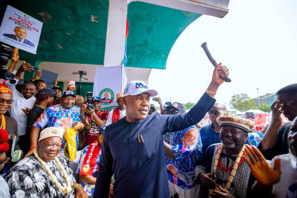 …Backs endorsements with N300m for Mbah’s reelection
…Tells Enugu to beware of political cowboys
…...