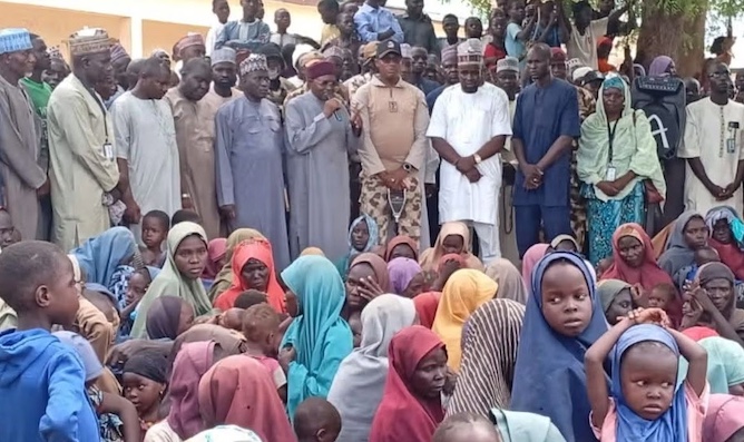 360 Freed Borno abductees recount starvation, illness, and abuse in captivity, revealing six childre...