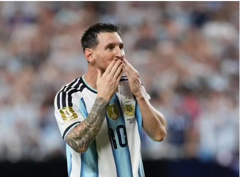 Lionel Messi savoured a “beautiful moment” after becoming the World Cup’s joint all-time leading goa...