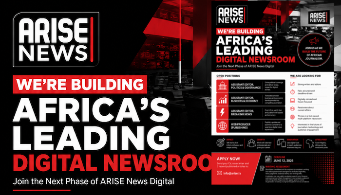 As we build Africa's leading digital newsroom, we are seeking talented, ambitious and digitally sav...