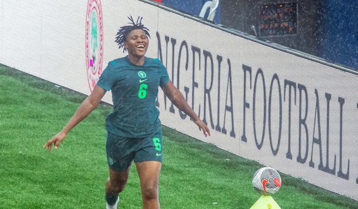 Omewa scores twice as Nigeria's Super Falcons defeated Senegal 3-0 in Ikenne friendly ahead of Women...
