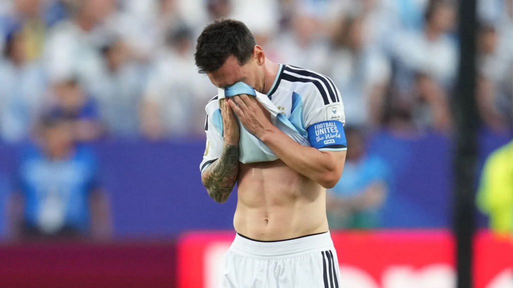 Argentina captain Lionel Messi has revealed that the tears he shed after scoring in Argentina’s 3-0...