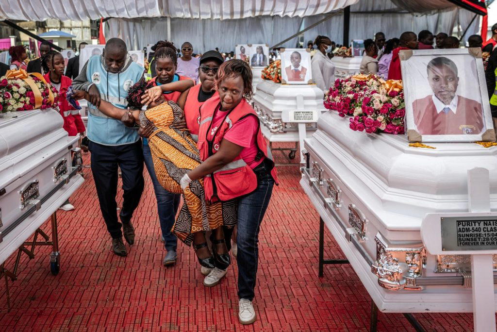 Almost 50 fires have ripped through Kenyan schools this year, 16 schoolgirls have died, and more tha...