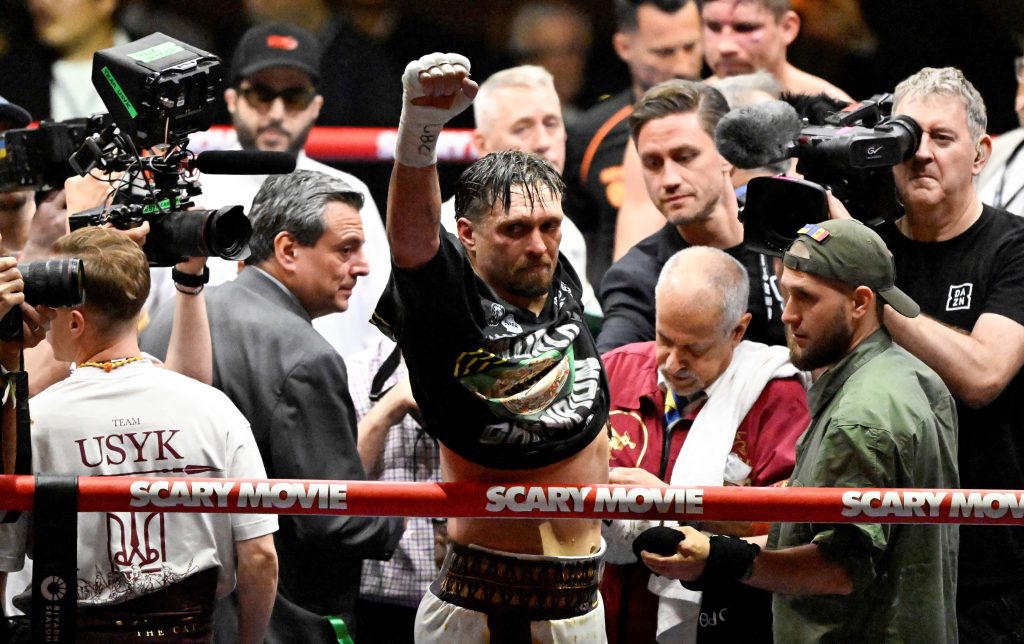 Heavyweight champion Oleksandr Usyk said on Friday that he was vacating his three boxing world title...