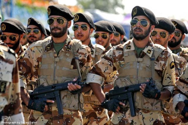 Iran’s military said on Friday it had fired “warning missiles” at two US destroyers in the Gulf of O...