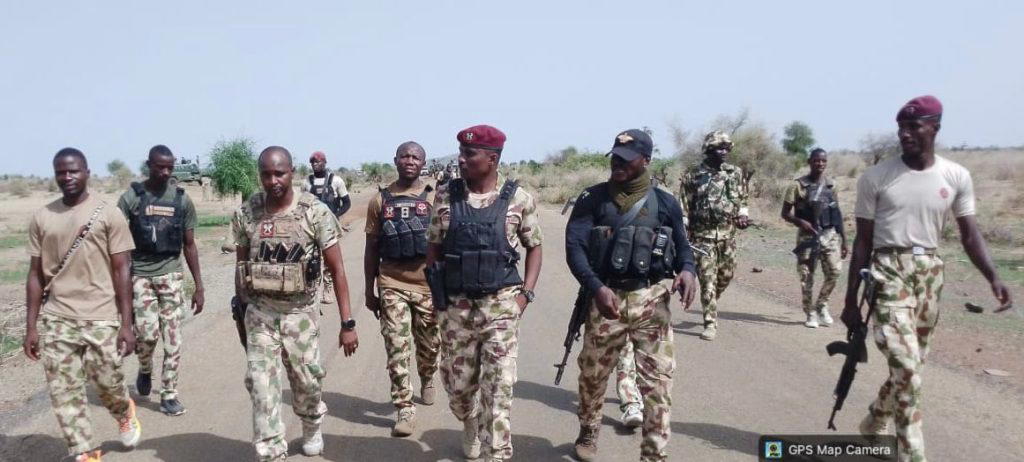 By Ndahi Marama, Maiduguri
Troops of the North-East Joint Task Force, Operation Hadin Kai (OPHK), i...