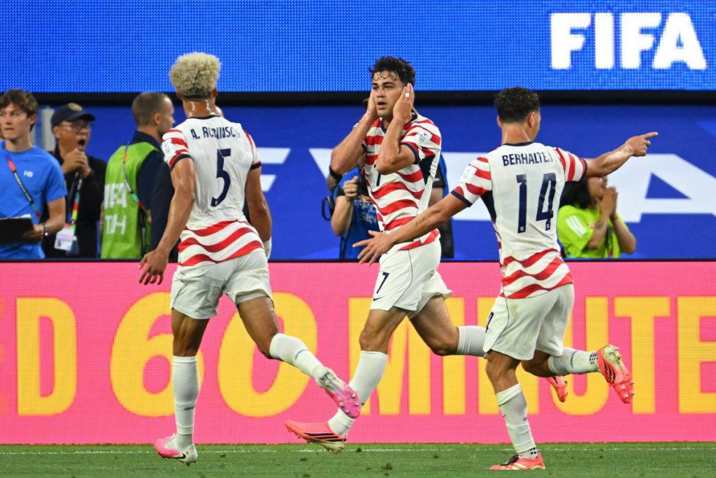 The United States could scarcely have scripted a better start to their World Cup as a Folarin Balogu...