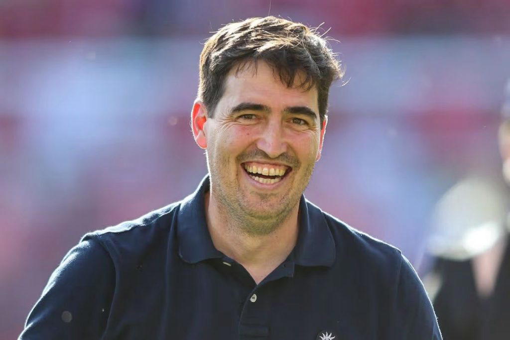 Andoni Iraola arrived in Liverpool on Thursday to finalise the details of his appointment as the clu...