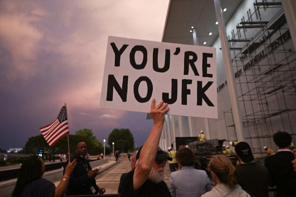 The John F. Kennedy Center for the Performing Arts in the US capital on Saturday said it has removed...