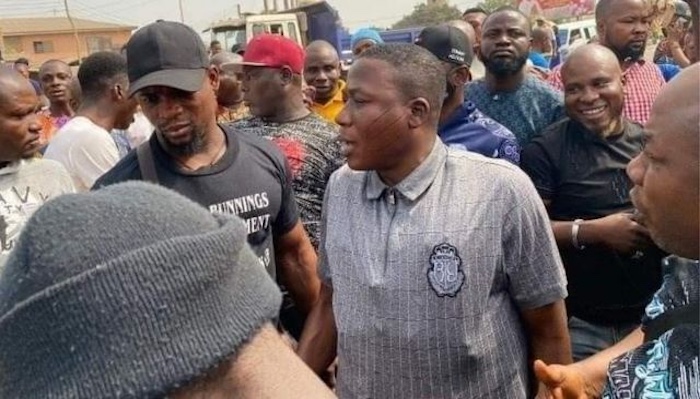 Oyo police dismiss claims Sunday Igboho rescued abducted residents, urging public to avoid spreading...