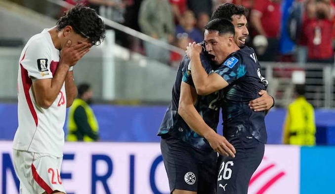Ten-man Paraguay produced a resilient defensive display to defeat Turkey 1-0 and revive their World...