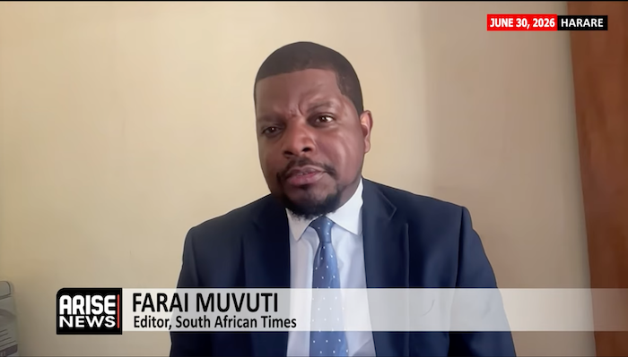 Editor Southern African Times, Farai Muvuti, says South Africa’s government reacted too late to anti...