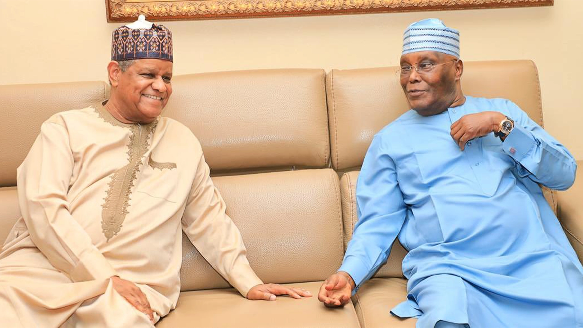 Atiku Abubakar and Mohammed Hayatu-Deen met in Lagos and agreed to work together after the ADC prima...