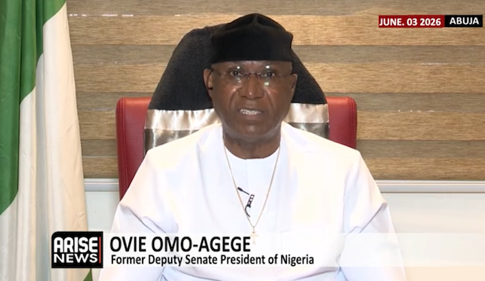 Former Deputy Senate President Ovie Omo-Agege declares support for Peter Obi, says APC abandoned him...