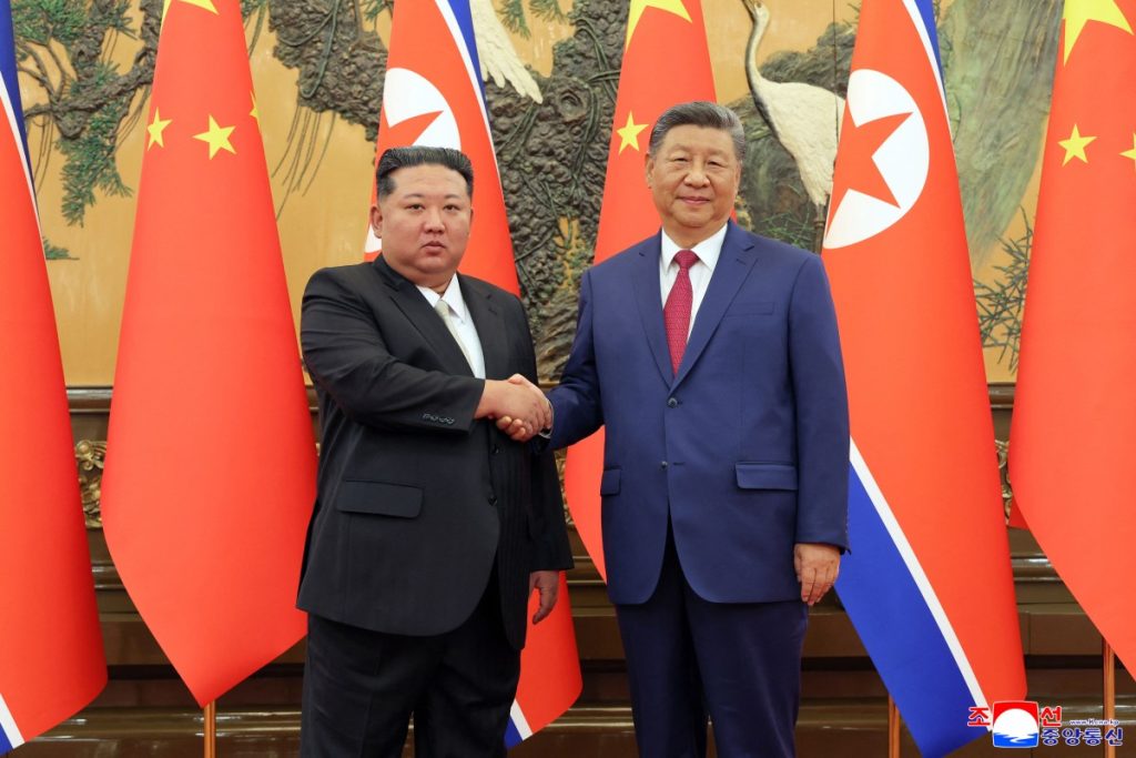 Chinese President Xi Jinping will visit North Korea next week, state media said Friday, his first tr...