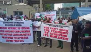 By Progress Godfrey

ABUJA — Contractors under the All Indigenous Contractors Association of Nigeria...