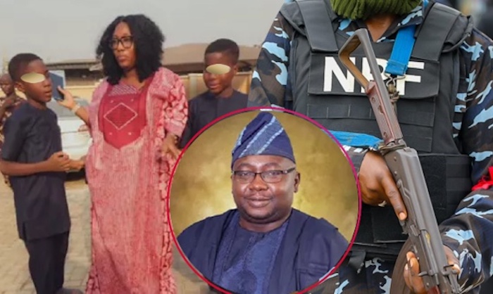 Police have rescued ex-Minister Adelabu’s sister and her twin sons after a deadly gun battle with ki...
