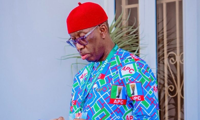 Former Governor of Delta State Ifeanyi Okowa visited the Economic and Financial Crimes Commission of...